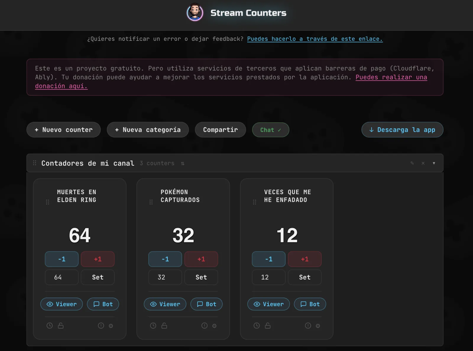 Stream Counters